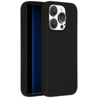 Accezz Liquid Silikoncase mit MagSafe Apple iPhone 15 Pro - Schwarz