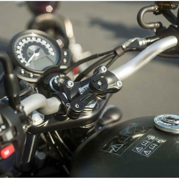 SP Connect Moto Mount Pro Fahrrad-/Scooter-/Motorrad-Handyhalterung für SPC+ Hüllen - Schwarz