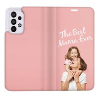 Gestalte deine eigene Compact Gel Klapphülle Samsung Galaxy A33 - Weiß