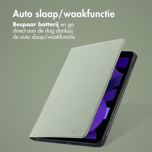 Accezz Classic Tablet Case Apple iPad 11 (2025) 11 Zoll A16 / iPad 10 (2022) 10.9 Zoll - Grün