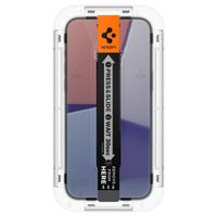 Spigen GLAStR Privacy EZ Fit Displayschutzfolie + Applicator - 2er-Pack Apple iPhone 16 / 15