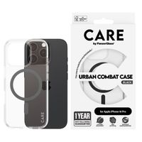 CARE by PanzerGlass Urban Combat Case MagSafe Apple iPhone 16 Pro - Schwarz