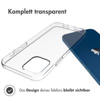 Accezz Clear TPU Backcover Apple iPhone 12 Mini - Transparent
