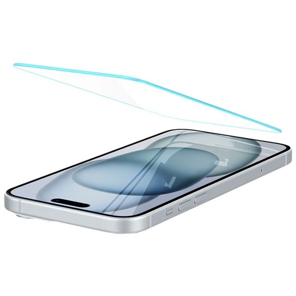 Spigen GLAStR Slim Displayschutzfolie Apple iPhone 16 Plus / 15 Plus