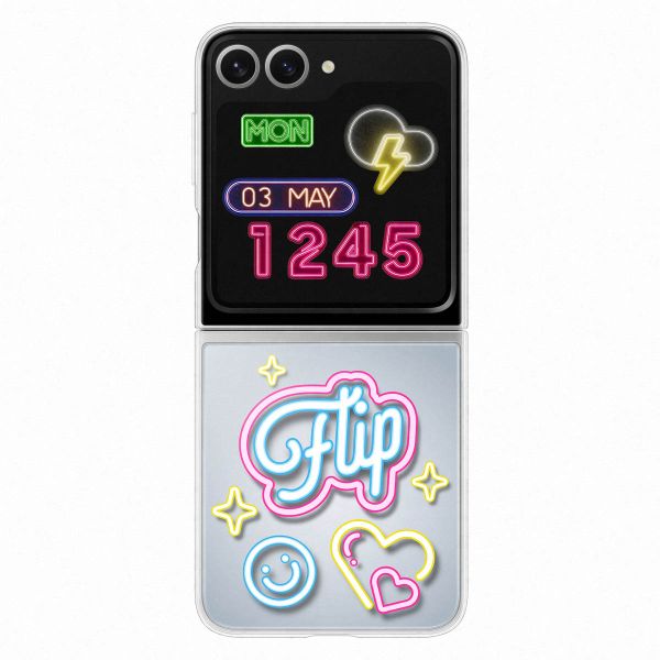 Samsung Original FlipSuit Case Samsung Galaxy Z Flip 6 / Flip 7 FE - Transparent