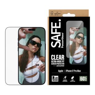 SAFE by PanzerGlass Ultra-Wide Fit Displayschutz mit EasyAligner Apple iPhone 17 Pro Max