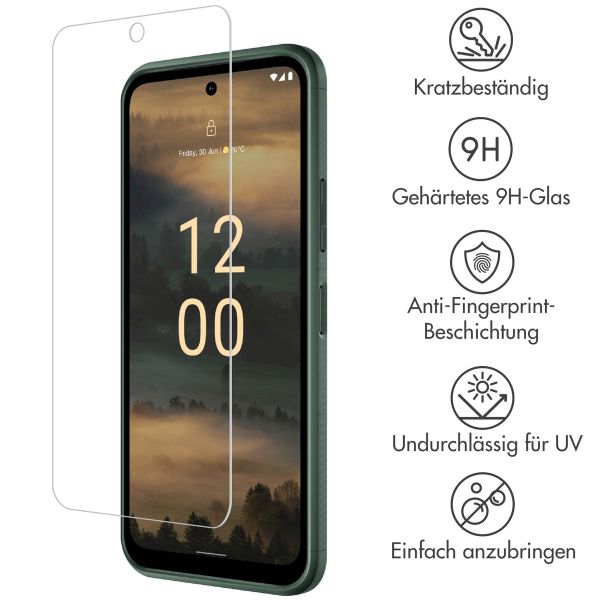 Accezz Screen Protector aus gehärtetem Glas Nokia XR21
