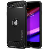 Spigen Rugged Armor Case Apple iPhone SE (2022 / 2020) - Schwarz