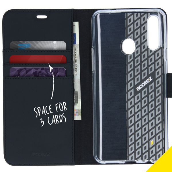 Accezz Wallet TPU Klapphülle Samsung Galaxy A20s - Schwarz