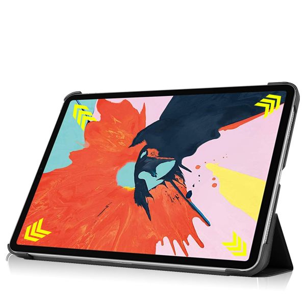 Accezz Trifold Klapphülle Apple iPad Air 11 Zoll (2026) M4 / (2025) M3 / (2024) M2 / Air 5 (2022) / Air 4 (2020) - Schwarz