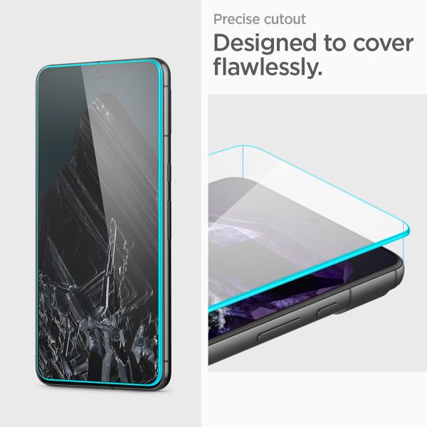 Spigen GLAStR Fit Displayschutzfolie 2er-Pack + Applicator Google Pixel 8 Pro