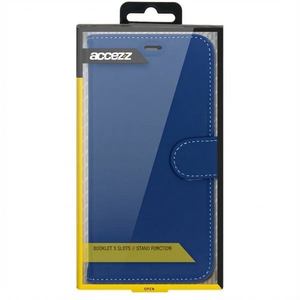 Accezz Wallet TPU Klapphülle Apple iPhone 11 Pro - Blau