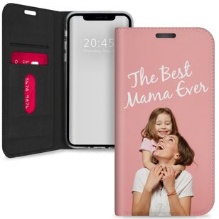 Gestalte deine eigene Compact Gel Klapphülle Apple iPhone X / Xs - Weiß