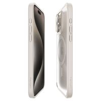 Spigen Ultra Hybrid Backcover MagSafe Apple iPhone 15 Pro - Frost Natural Titanium