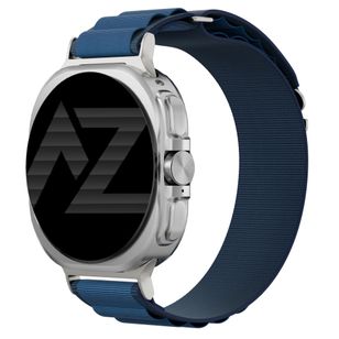 Accezz Nylon Alpine Armband für Samsung Galaxy Watch Ultra 2 (2026) / Ultra (2024/2025) - Dark Blue
