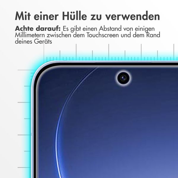 Accezz Screen Protector aus gehärtetem Glas Oppo Reno15 (5G)