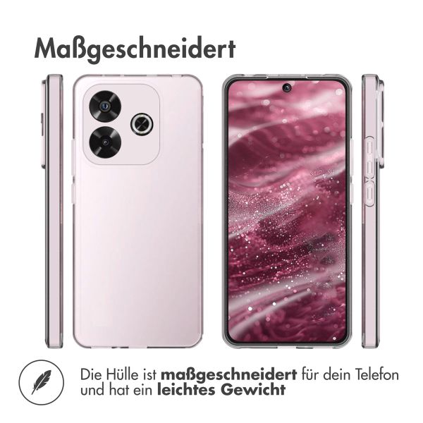 Accezz Clear TPU Backcover Xiaomi Redmi Note 14 (4G) - Transparent