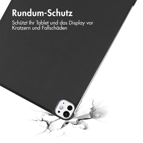 Accezz Trifold Klapphülle Apple iPad Pro 11 (2025) M5 / (2024) M4 - Schwarz