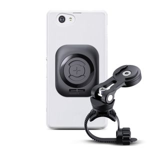 SP Connect Bike Bundle Universal Interface SPC+ Fahrrad-Handyhalterung - Adapter für SPC+ Zubehör - Schwarz