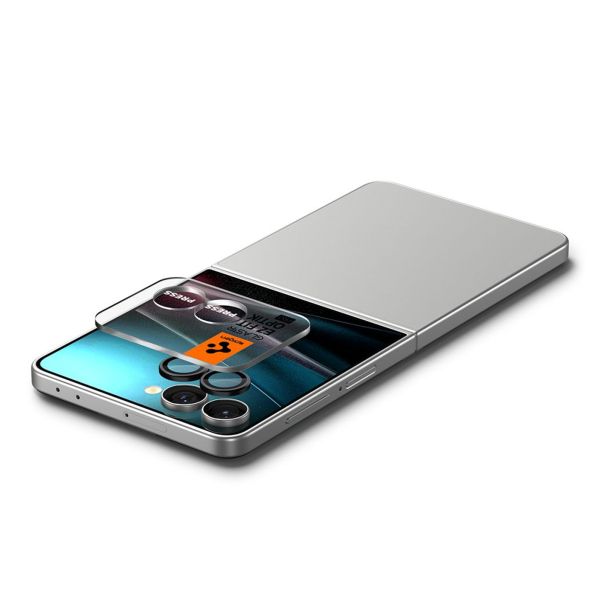 Spigen Optik Pro EZ Fit Lens Protector 2er-Pack Samsung Galaxy Z Flip 7 - Schwarz