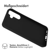 Accezz Color TPU Hülle Samsung Galaxy A35 - Schwarz
