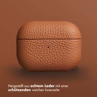 Accezz Echtleder Case  Apple AirPods Pro 2 - Cognac