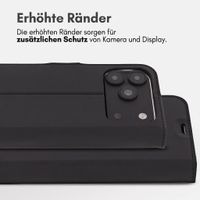 Accezz Wallet TPU Klapphülle Apple iPhone 18 Pro / 17 Pro - Schwarz