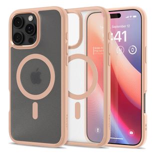 Spigen Ultra Hybrid Backcover MagSafe Apple iPhone 16 Pro - Rosa