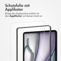 Accezz Schutzfolie aus gehärtetem Glas mit Applikator Apple iPad Pro 11 (2025) M5 / (2024) M4