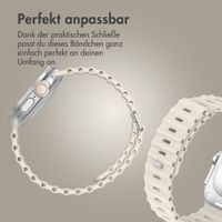 Accezz Ocean Armband für Apple Watch | 44/45/46/49 mm - Polarstern