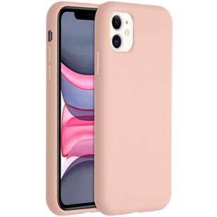 Accezz Liquid Silikoncase Apple iPhone 11 - Rosa