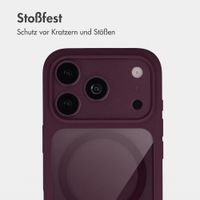 Accezz Hold Backcover mit MagSafe Apple iPhone 18 Pro / 17 Pro - Dark Cherry