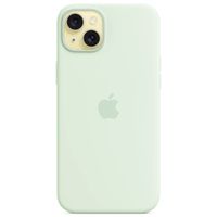 Apple Silikon-Case MagSafe Apple iPhone 15 Plus - Soft Mint