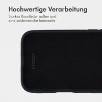 Accezz Backcover mit MagSafe Apple iPhone 15 - Schwarz