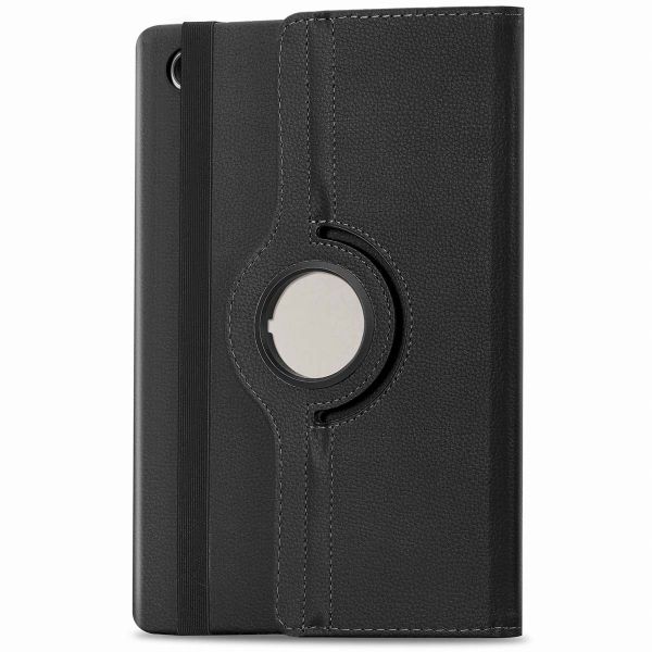 Accezz 360° drehbare Klapphülle Samsung Galaxy Tab A11 Plus / A9 Plus - Schwarz