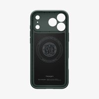 Spigen Thin Fit Backcover mit MagSafe Apple iPhone 17 Pro Max - Abyss Green