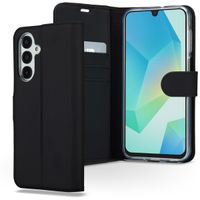 Accezz Wallet TPU Klapphülle Samsung Galaxy A18 (4G) / A17 (4G/5G) - Schwarz