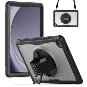 Accezz Robustes Back Cover mit Schultergurt Samsung Galaxy Tab A9 Plus - Transparent