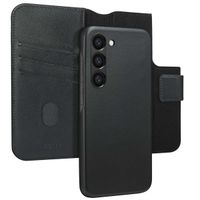 Accezz 2-in-1 Klapphülle aus Leder mit MagSafe Samsung Galaxy S23 - Onyx Black