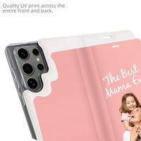 Gestalte deine eigene Compact Gel Klapphülle Samsung Galaxy S25 Ultra - Weiß
