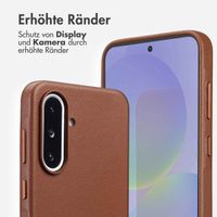 Accezz MagSafe Leather Backcover Samsung Galaxy A36 / A56 - Sienna Brown