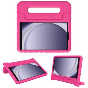 Accezz SchutzHülle mit Handgriff kindersicher Samsung Galaxy Tab A11 / A9 8.7 Zoll - Rosa