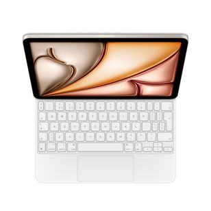 Apple Magic Keyboard Apple iPad Air 11 Zoll (2026) M4 / (2025) M3 / (2024) M2 / Air 5 (2022) / Air 4 (2020) / Pro 11 (2018/2020/2021/2022) - QWERTY / INT - Weiß