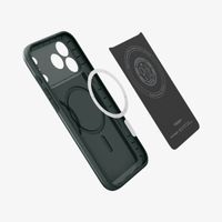 Spigen Thin Fit Backcover mit MagSafe Apple iPhone 17 Pro Max - Abyss Green