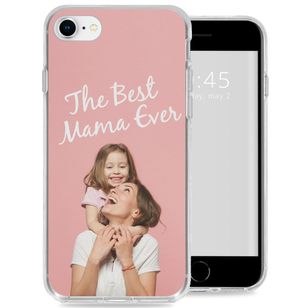 Gestalte deine eigene Clear Case Apple iPhone SE (2022 / 2020) / 8 / 7 / 6(s) - Transparent