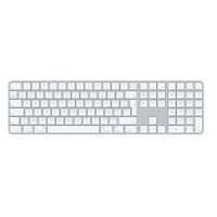 Apple Magic Keyboard mit Numerisches Tastenfeld und Touch ID - Kabellose Tastatur - AZERTY / FR - Weiß