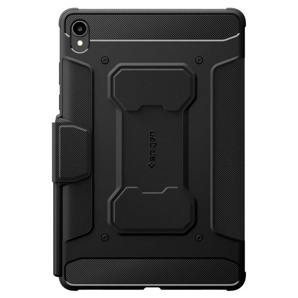 Spigen Rugged Armor Pro Klapphülle Samsung Galaxy Tab S11 - Schwarz
