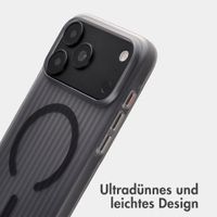 Accezz Lite Backcover mit MagSafe | Fluted | Apple iPhone 18 Pro Max / 17 Pro Max - Matte Black
