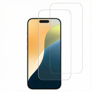 Accezz Displayschutz 2er-pack aus gehärtetem Glas Apple iPhone 18 Pro / 17 Pro / 17 / 16 Pro