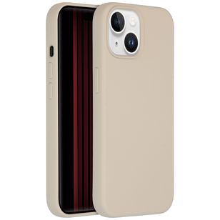 Accezz Liquid Silikoncase mit MagSafe Apple iPhone 15 - Stone